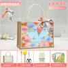 Unique Butterfly Cap Handmade Tote Bag Diy Project Kit Perfect For Creative Gifts
