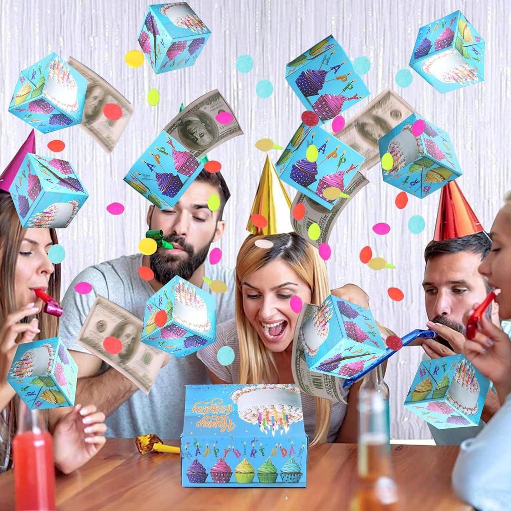 Valentijnsdag verrassing springdoos verjaardag creatieve geschenkdoos stuiterende rode envelop geschenkdoos