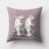 Cute Animal Dog Deer Bear Cushion Cover Home Living Room Sofa Bedroom Decoration Throw Pillow