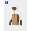 FILA Men's 2026 Spring Color-block Hooded Woven Jacket