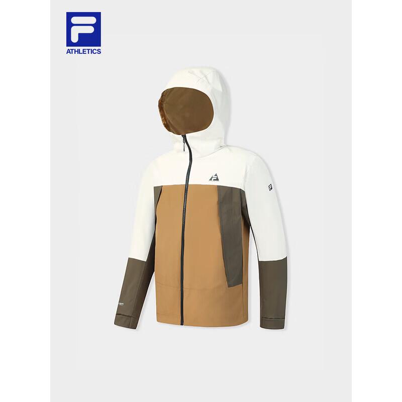 FILA Men's 2026 Spring Color-block Hooded Woven Jacket