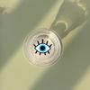 Turkish Lucky Blue Evil Eye Folding Mobile Phone Grip Stand Holder For iPhone 16 Samsung Huawei INS Korea Clear Griptok Bracket