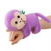 New Capybara Plush Doll Slap Bracelet Monkey Interactive Toy Plush Wrist Band Home Decor Gift Animal Slap Bracelets