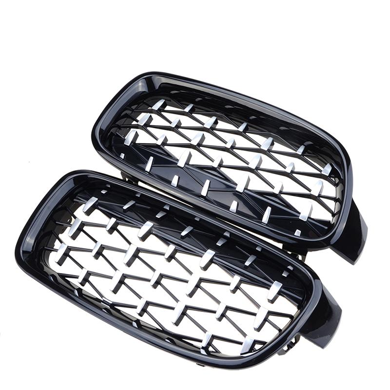 Bara de protecție față Grilă de rinichi grătar de curse stil Meteor potrivit pentru BMW F30 F31 F35 Seria 3 2012-2017 Accesorii auto