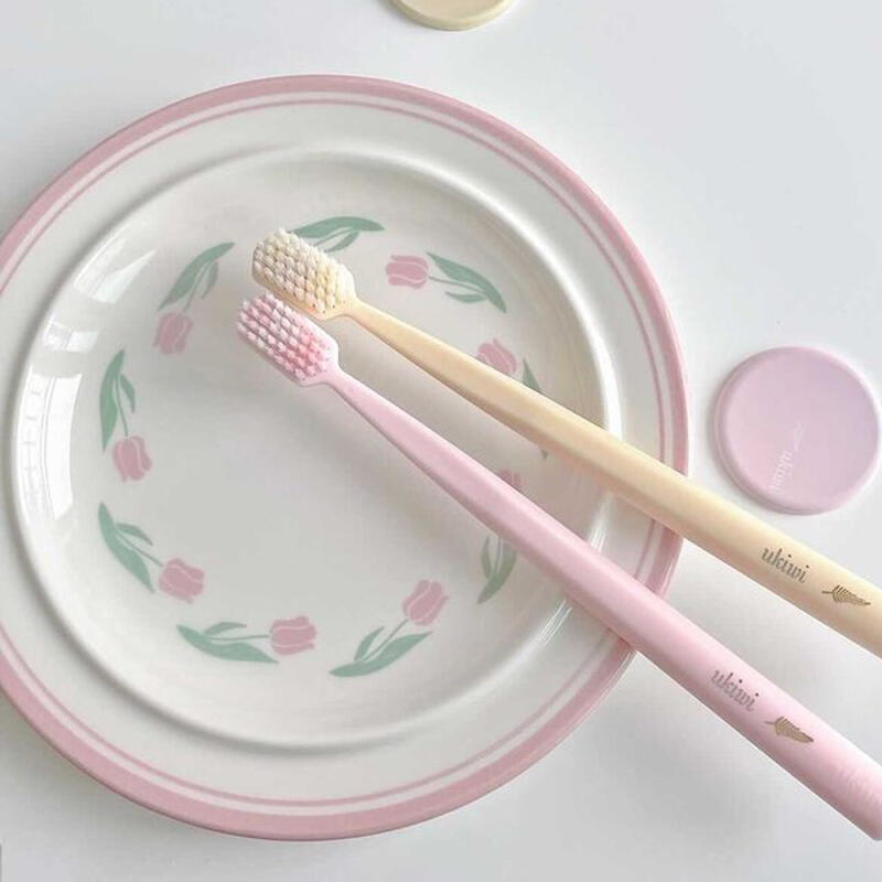Magnetische Antibacteriële Tandenborstel 3-delige Set Baby Roze