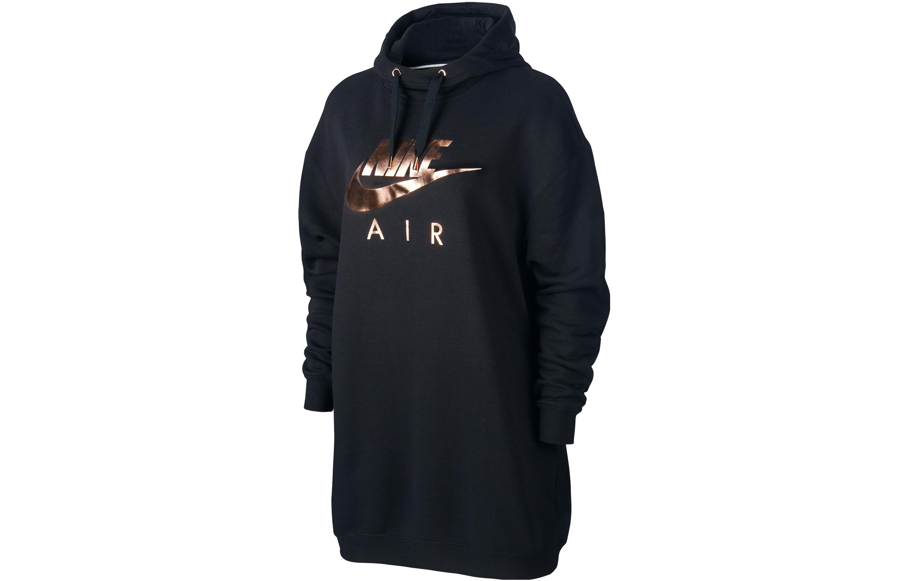 Nike Sweatshirts Women s Black Hooded Moderate Regular CJ5002-010 S