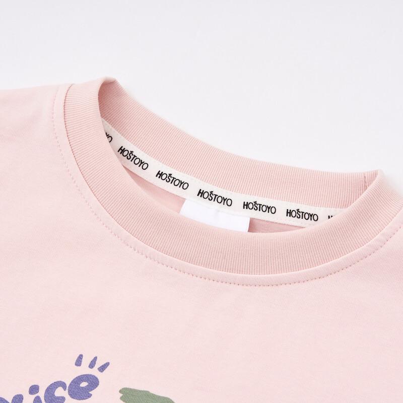 Kids' Cute Cartoon Print Short Sleeve T-Shirt