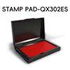 1 Quick-Drying Red Rectangular Ink Pad, Fast-Drying Ink Pad, Fingerprint Box, Financial Office Stamp Box, Bank Blue-Black Ink Pad Box