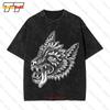 Lurking Class Par Sketchy Tank Opinions T-shirt Vintage Surdimensionné Bk Hommes Y