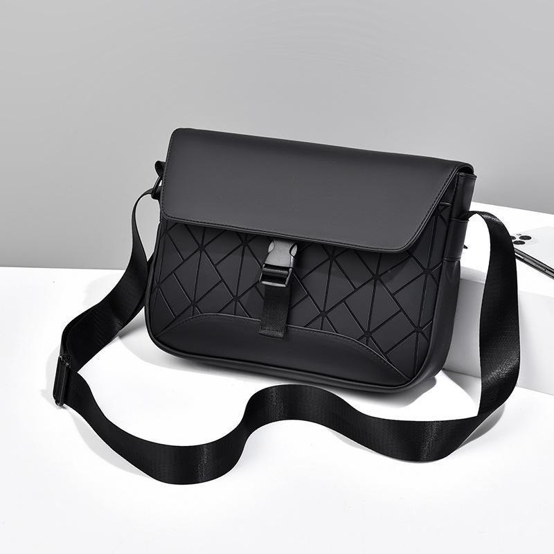 Men's Small Shoulder Bag Horizontal Fashion Street Crossbody Bag Couple's Small Shoulder Bag Backpack