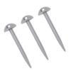 Children's Camping Mushroom-Head Tent Pegs - Small Plastic Ground Stakes