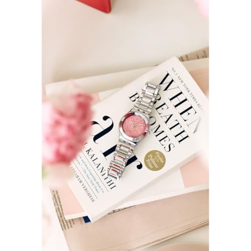 Swatch IRONY MEDIUM PETAL CHARM YLS234G Women's Wristwatch, Gray