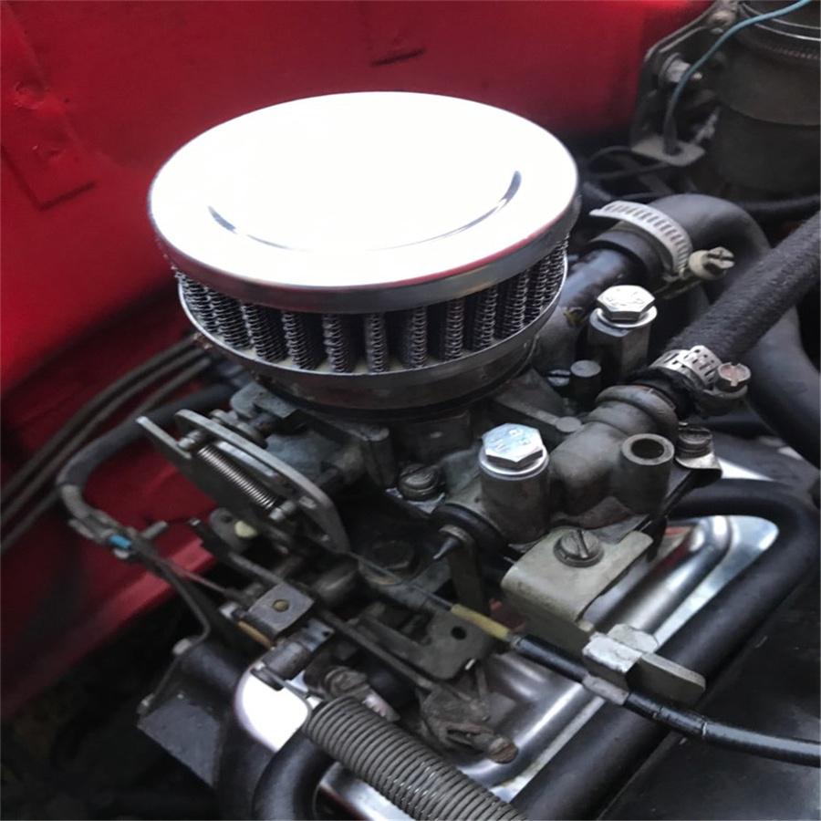 Motorcycle Scooter Air Filter 48mm-52mm Cleaner For Honda Yamaha SR400 Kawasaki