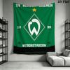 Werder Bremen logo Wall Hanging Printed Fabric Blanket Decorative Tapestries for Bedroom Living Room Home Decor
