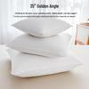 White Goose Down Pillow Insert for Sofa, Bed, Lumbar Support, and Office Use