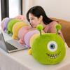 Adorable Green Caterpillar Monster Plush Toy Soft And Cozy Hug Pillow Doll For Kids
