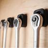 3Pcs Ratchet Wrench Holder Bracket Tool Storage Organizer for Socket Wrench for Garage Workshop-Keep Tools Organized