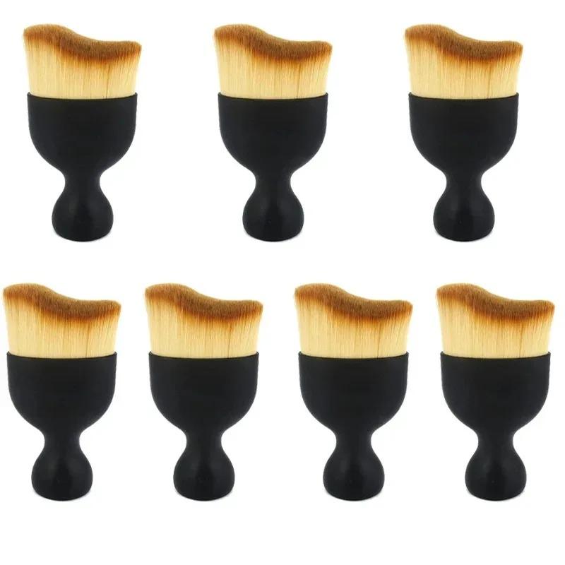 Auto-Innenreinigungsbürste, Klimaanlage, Luftauslass, weiches Fell, Reinigungsbürsten mit Muscheln, Fugenstaubentfernung, Detaillierungsbürsten-Werkzeuge