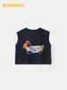 DUUDUU Kids' Autumn/Winter Knit Vest - New Warm Baby Waistcoat