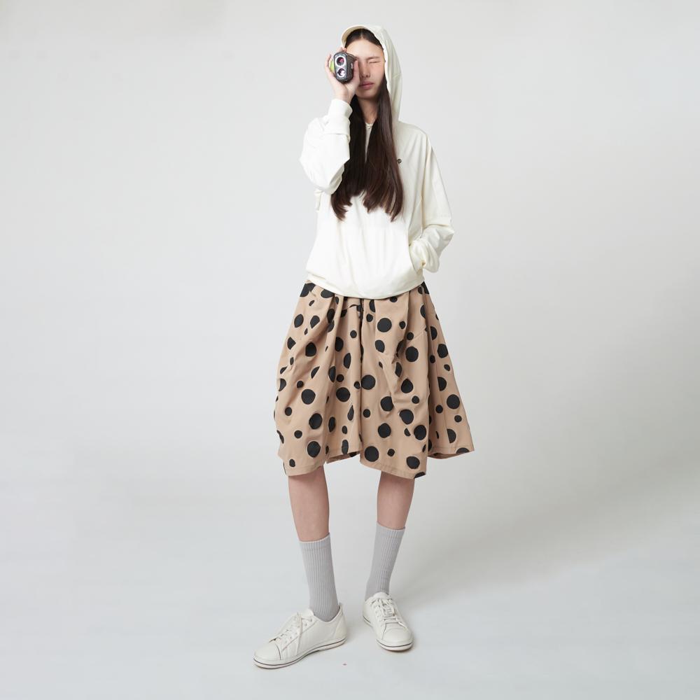 Aw51Hl03 Light Pullover Hoodie_Cream