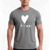 Love Yoga Tshirt Summer Casual Cotton Tee Oversized Streetwear Tops Vintage Graphic Print Loose Fit Short Sleeve