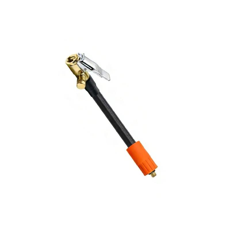 16cm-100cm Air Pumps Hose Connector with Locking Air Chuck Standard Tire Valves Fine Thread Tire Inflator Hose Adapter