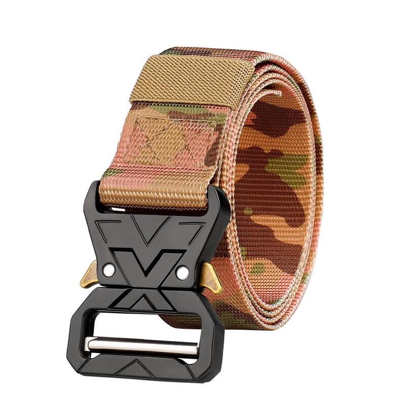 Мужской тактический ремень Cobra с пряжкой из цинкового сплава 125cm