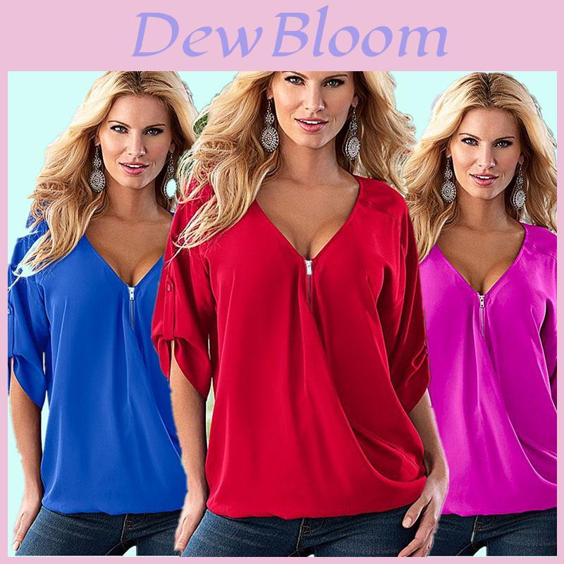 Stylish Plus Size Women Summer Chiffon Tank Top T-shirt Perfect For Casual Outings