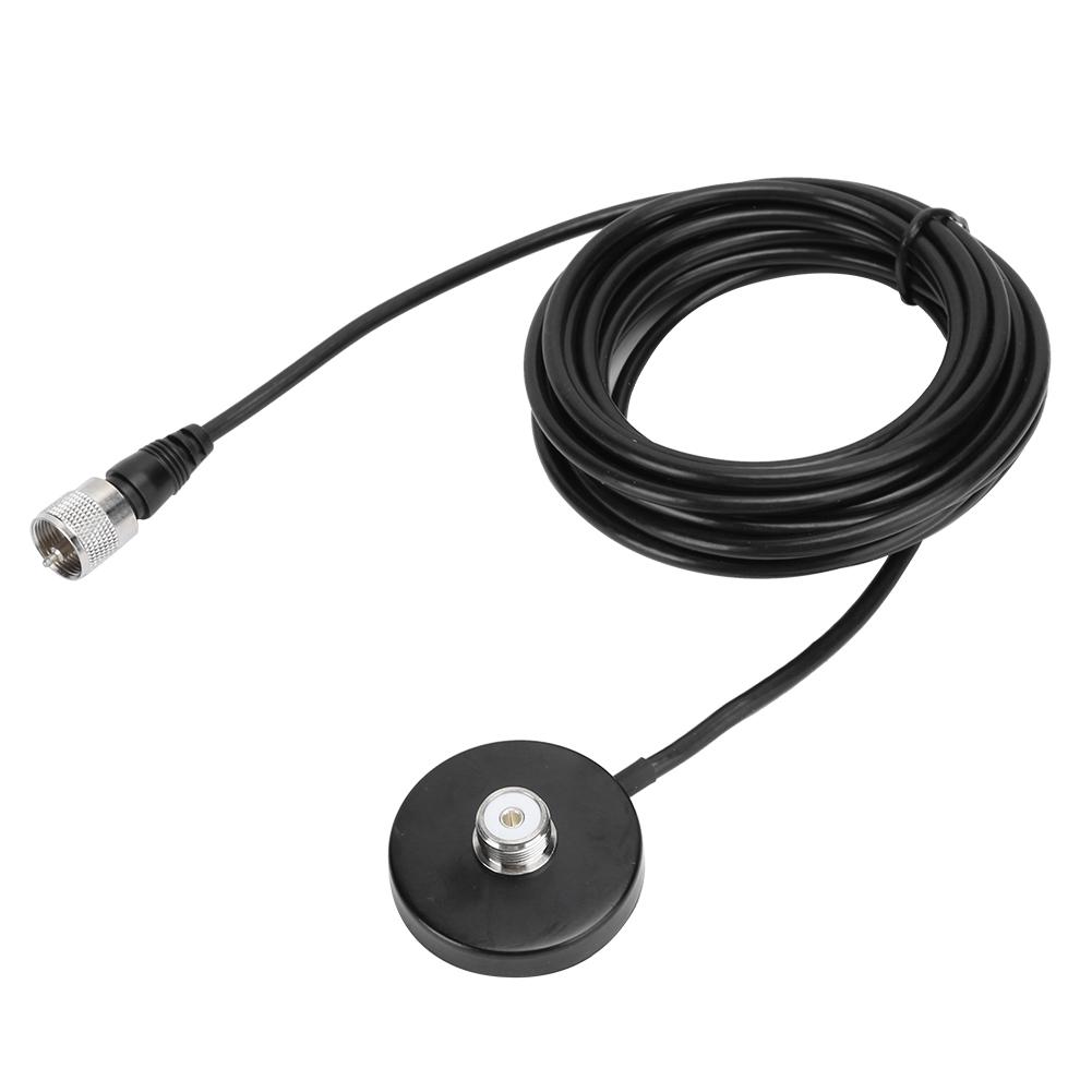 Antenă radio mobilă pentru vehicul Base magnetică Sucker Magnet Mount Base Cable pentru radio auto
