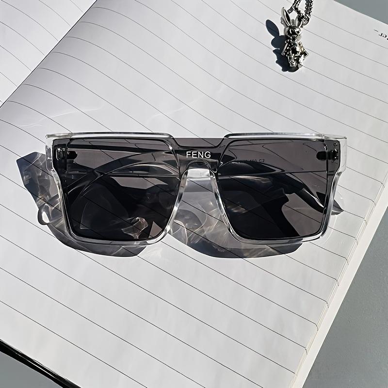 New Lightweight Square Fashion Multifunctional Men's and Women's Decorative Glasses Ins Style