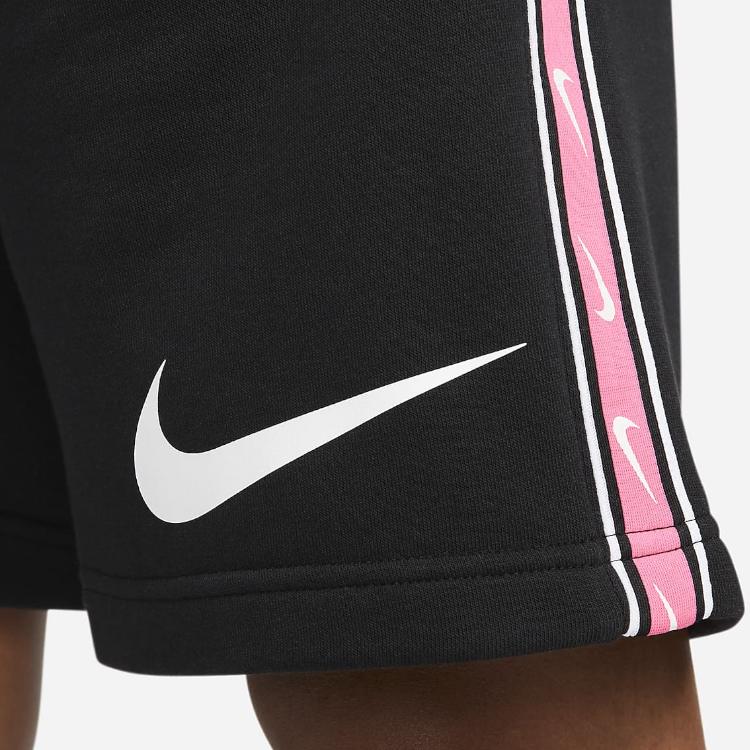 New Nike Pink Taped Hem Shorts FJ5317-010