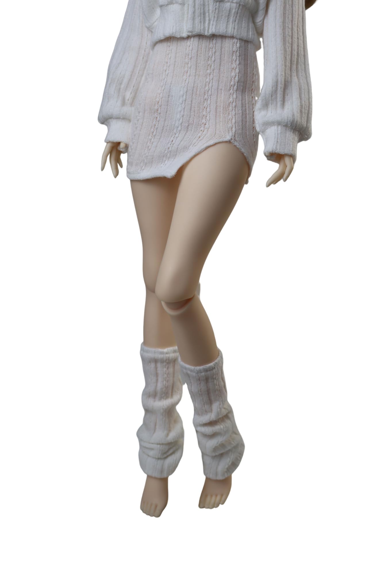 

HAMRETHYPPZ 13 14 16 Набор одежды для детей BJD, Одежда для кукол BJD, Носки с ворсом из пряжи, Белые носки, Милые носки (Голова и тело не включены) белый (13)