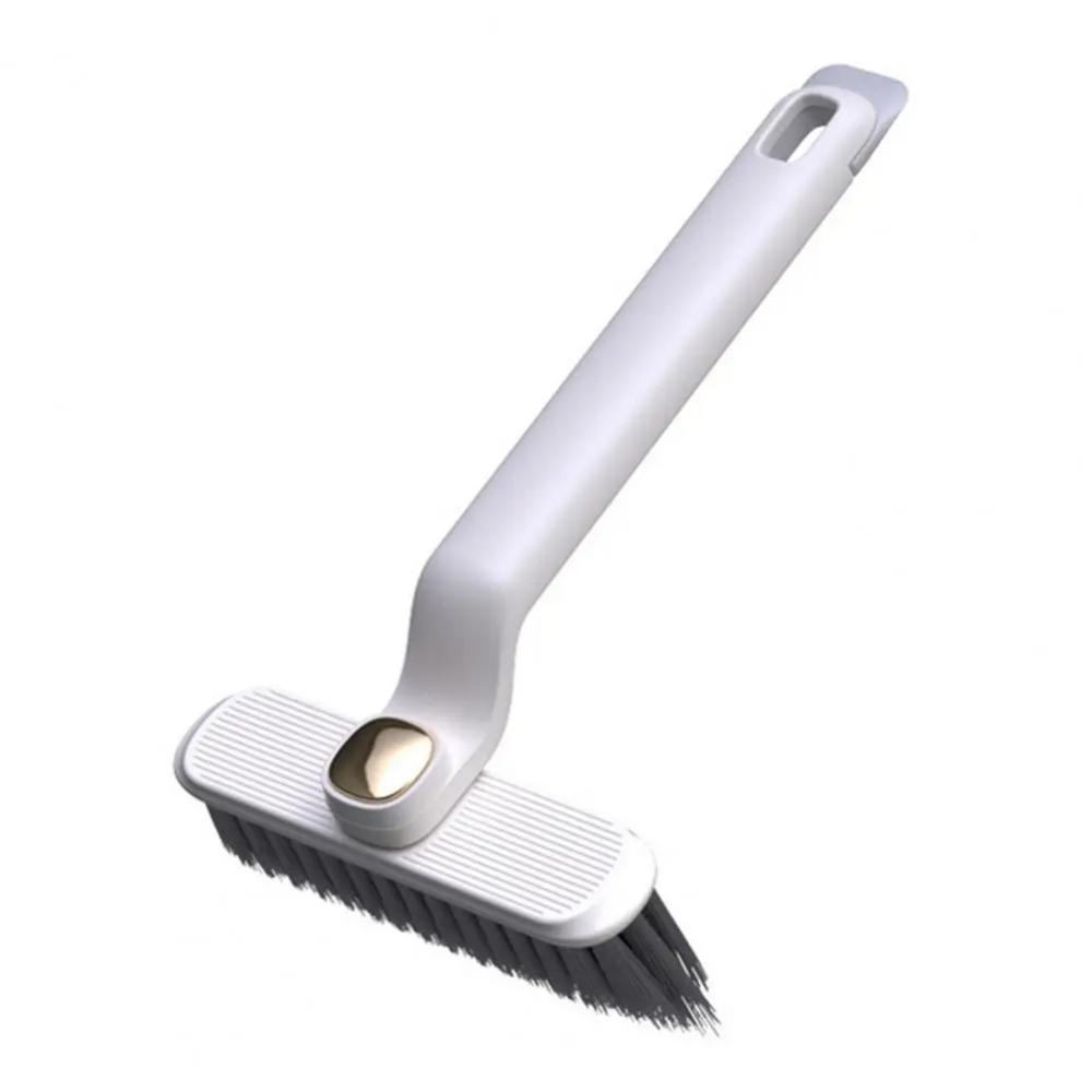 Multipurpose Bathroom Tile Floor Gap Cleaning Brush Rotating Crevice Brushes with Dead End Strong Bristles Cleaning Supplies