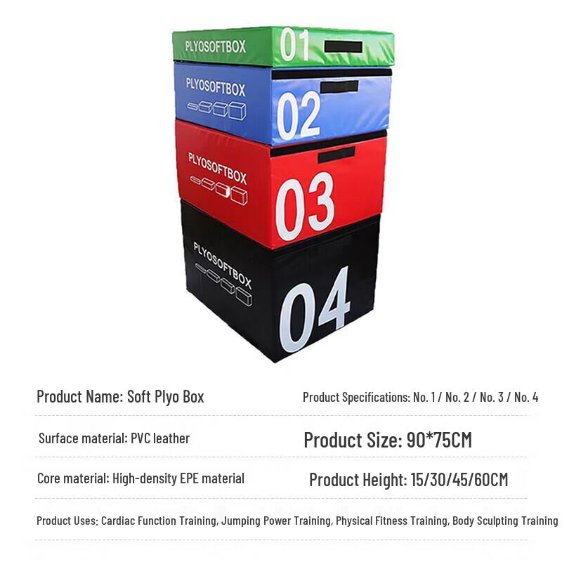 Soft Plyometric Fitness Jump Box