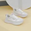 Women's White Shoes Summer New Ins Versatile Casual Hollow Mesh Surface Breathable Bottom Women's Shoes