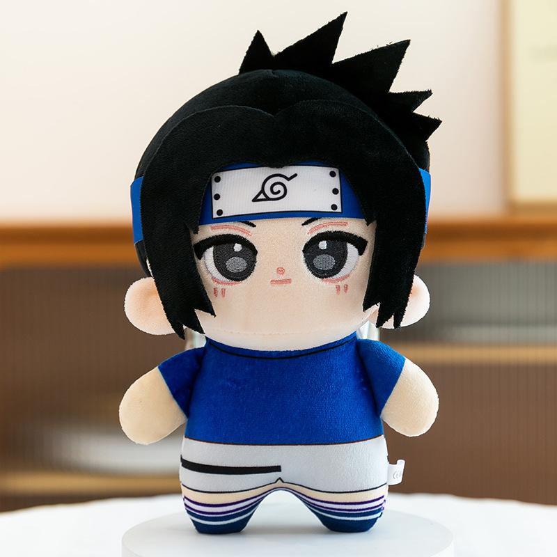 

Trendy New 2D Naruto Cotton Doll Plush Doll Anime Naruto Cute Peripheral Stuffed Animals Plush Mini Doll Plaything Gifts About 23cm