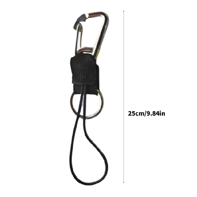 Portable Diving Strap with Buckle Multifunction Freediving Lanyard Underwater Photography Diving Camera Lanyard