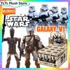 New Blokees Star Wars Galaxy V1 Blind Box The Mandalorian Story Action Figures Assembly Model Kit Anime Grogu Din Djarin Moff