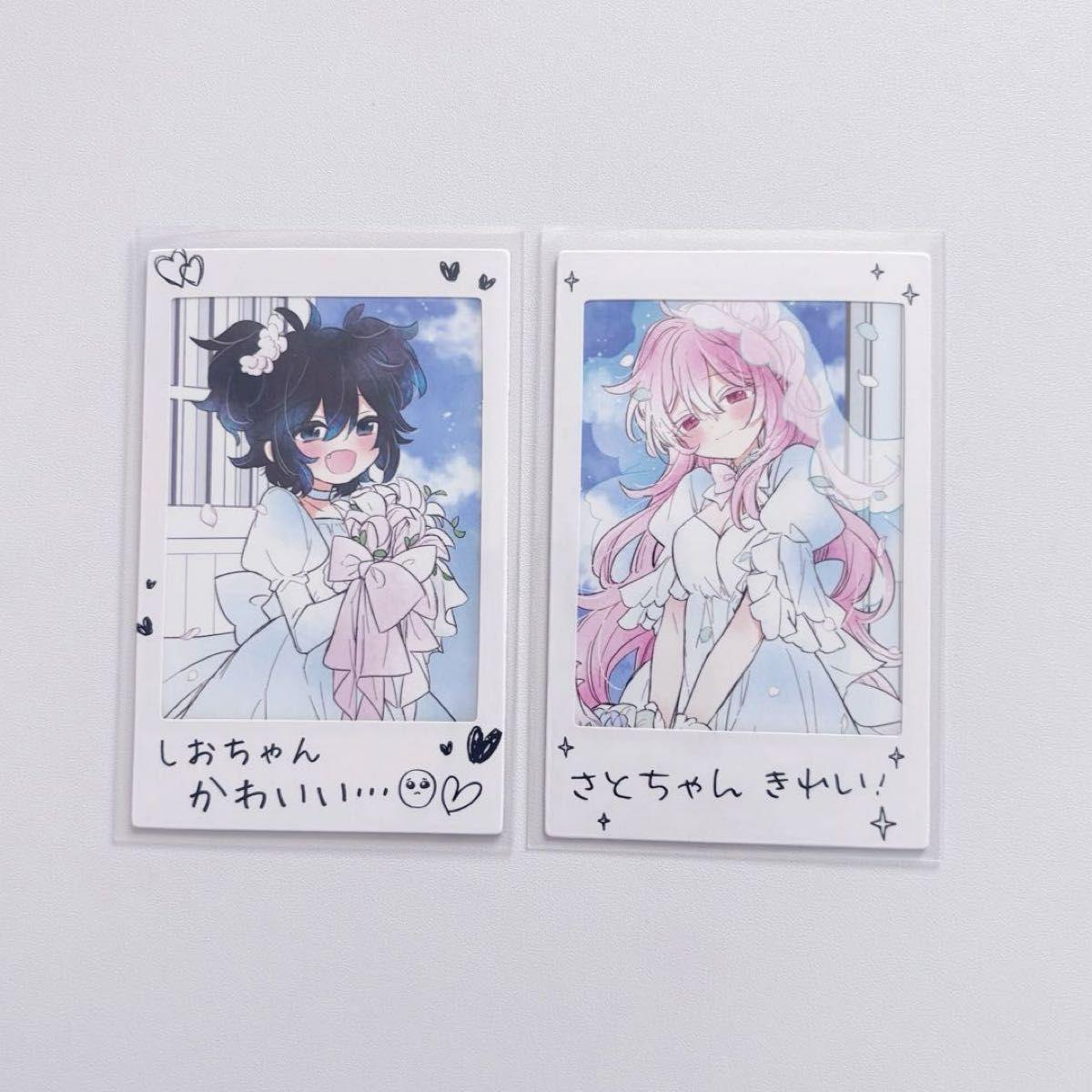 Used Happy Sugar Life Instax Style Card Sato Matsuzaka Shio Kobe Hapishuga
