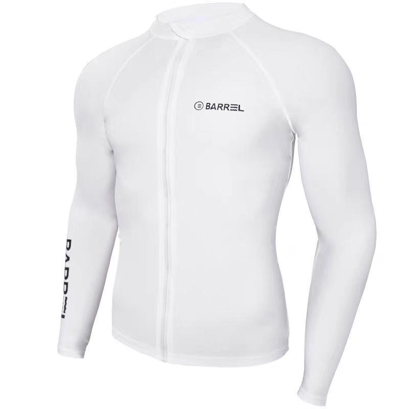 

Чоловічий швидкосохнучий сонцезахисний гідрокостюм з двох частин: Спортивний костюм з довгим рукавом та штанами для схуднення, захисту від сонця та серфінгу 4XL