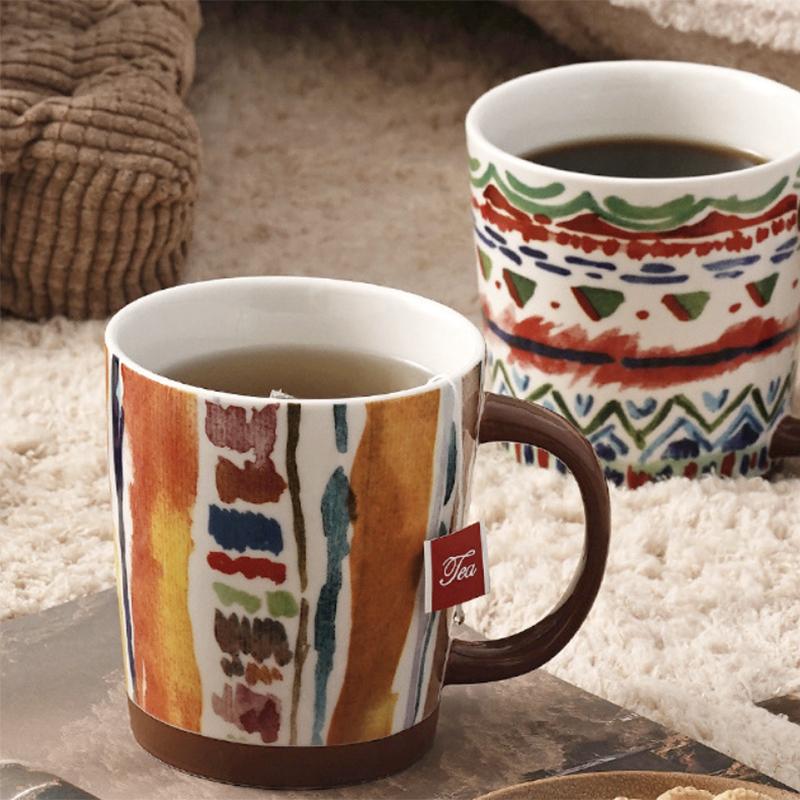 Ceramic Retro Coffee Mug Water Mug Tea Cup Individual Creativity Milk Mug Office Tea Cup Home Milk Cup