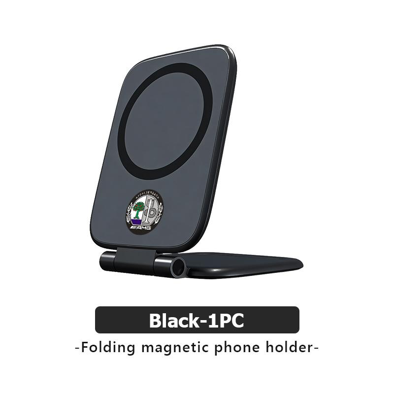 

New Car Magnetic magsafe Phone Holder Foldable Anti-shake Mobile Stand For AMG Benz B-CLASS C-CLASS GLC GLE GLK W190 W201 C180