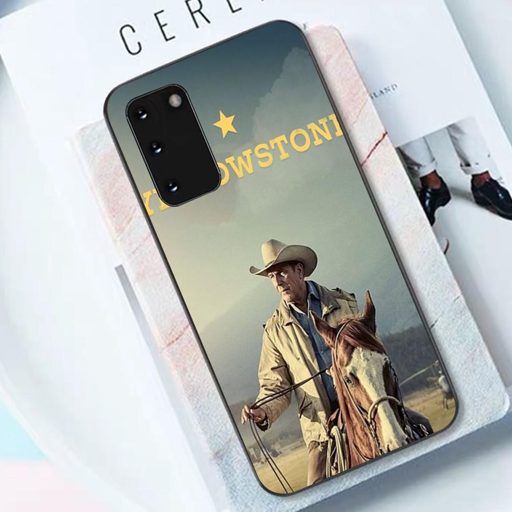

American TV Series Yellowstone Phone Case Silicone PC+TPU For Samsung S10 20 30 22 23 24 Plus Lite Ultra Cover Samsung S30 5g