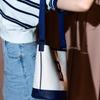 MLB Boston Red Sox Large Logo Polyester Tote Bag Shopping Bucket Crossbody Shoulder Bag Unisex Bags Navy-Blue White 3ABMS072N-43CRS