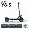 JOYOR Y8-S (ABE) קורקינטים חשמליים 10 אינץ' גלגלי שטח סוללה 48V/26AH מנוע 500W מהירות מקסימלית 20 קמ"ש, טווח 90 ק"מ
