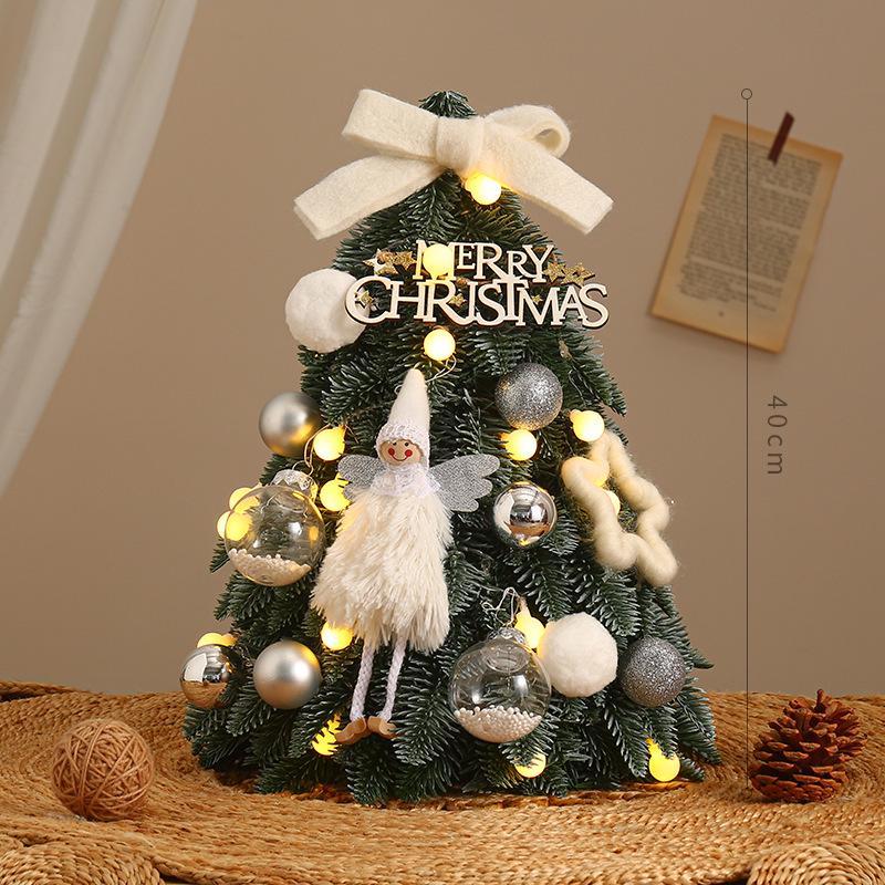 Christmas Festival Mini Desktop DIY Ornament - Small Tree Decoration