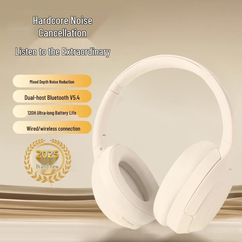 New B29 Over-Ear Wireless Bluetooth Headphones with Active Noise Cancelling, Long Battery Life, and High-Quality Sound