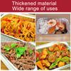Disposable Tin Foil Box with Lid Outdoor Barbecue Baking Oven Tin Foil Bowl