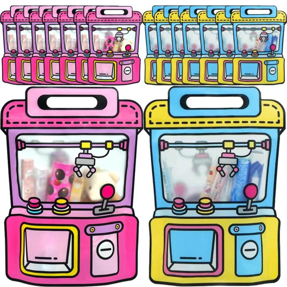 20Pcs Food Grade Cartoon Doll Shape Sweets Cookies Snack Sealing Pockets Wedding Children's Birthday Party Gift Pouch