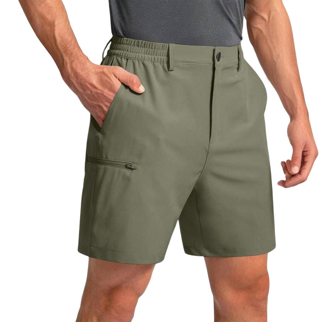 Men's Casual Sports Straight-leg Shorts - Men's Multi-pocket Work Pants